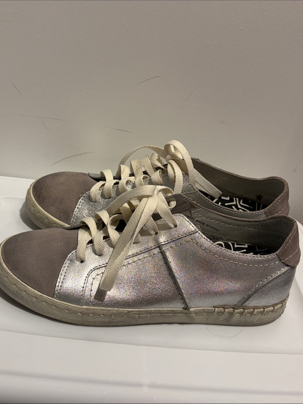 Dolce Vita Distressed Sole Sneaker